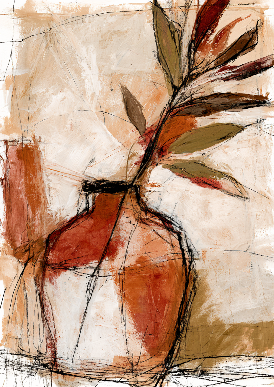 Terracotta Vessels II art print – plakat na ścianę