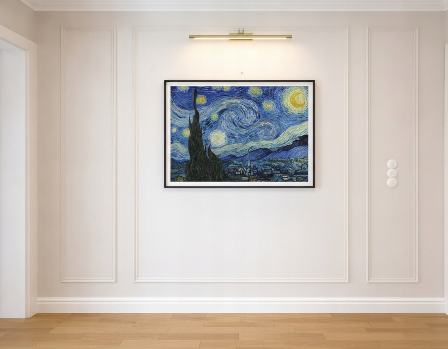 Gwiaździsta Noc Vincent Van Gogh — Plakat – plakat na ścianę