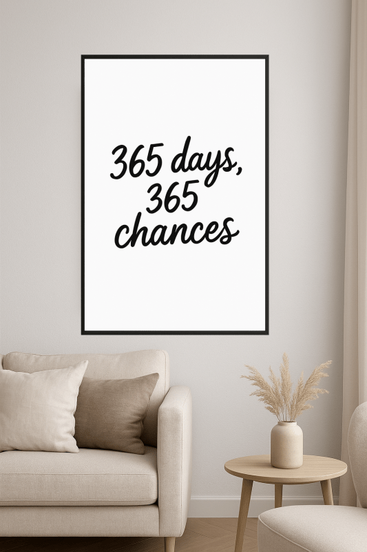 365 Dni, 365 Szans Druk - CasaNookDecor