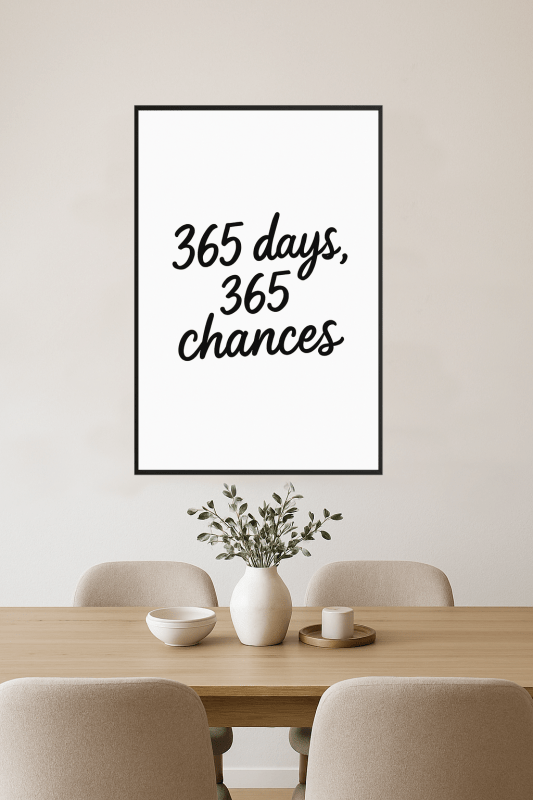 365 Dni, 365 Szans Druk - CasaNookDecor