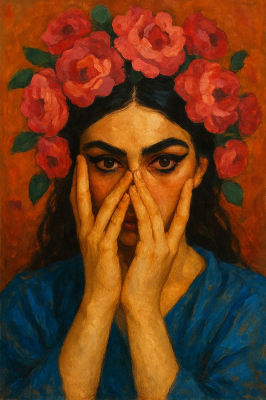 Floral Portrait Art