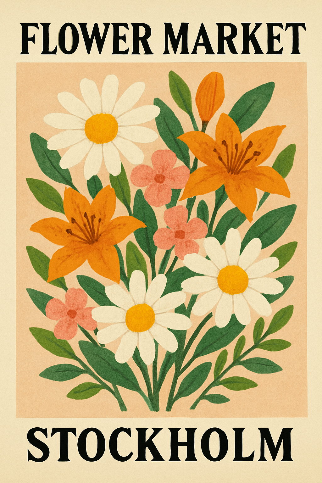 Flower Market Print