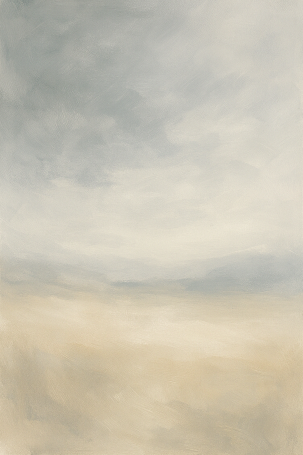 Tranquil Abstract Landscape Art