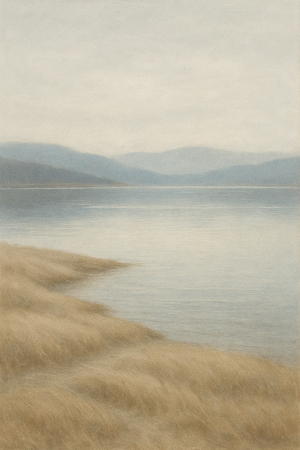 Tranquil Watercolor Landscape