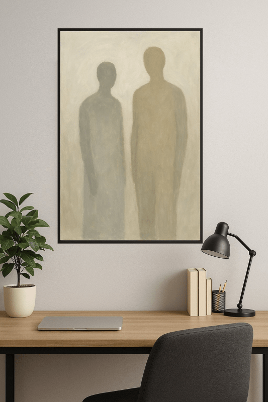 Abstrakcyjne Figury - Druk Sztuki - CasaNookDecor