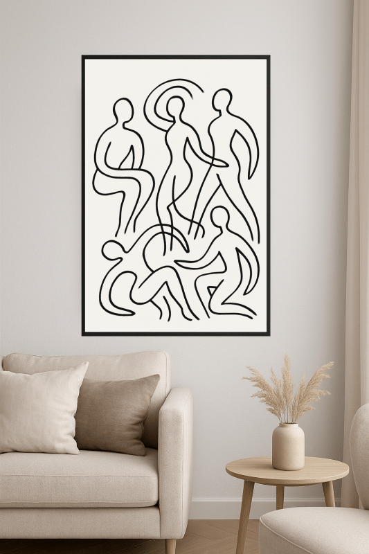 Abstrakcyjne Figury Nr 5 - CasaNookDecor