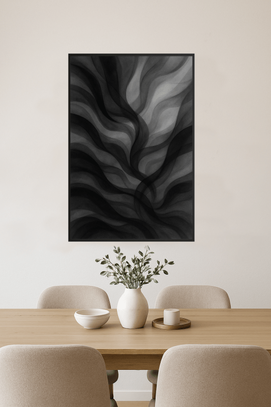 Abstrakcyjne Sztuka Płynących Linii - CasaNookDecor