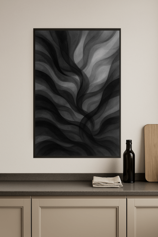 Abstrakcyjne Sztuka Płynących Linii - CasaNookDecor