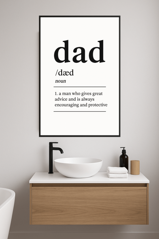 Definicja Taty Wydrukowana - CasaNookDecor
