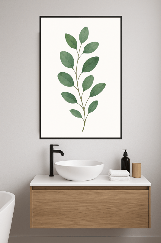 Dekoracja Gałązki Eukaliptusa - CasaNookDecor