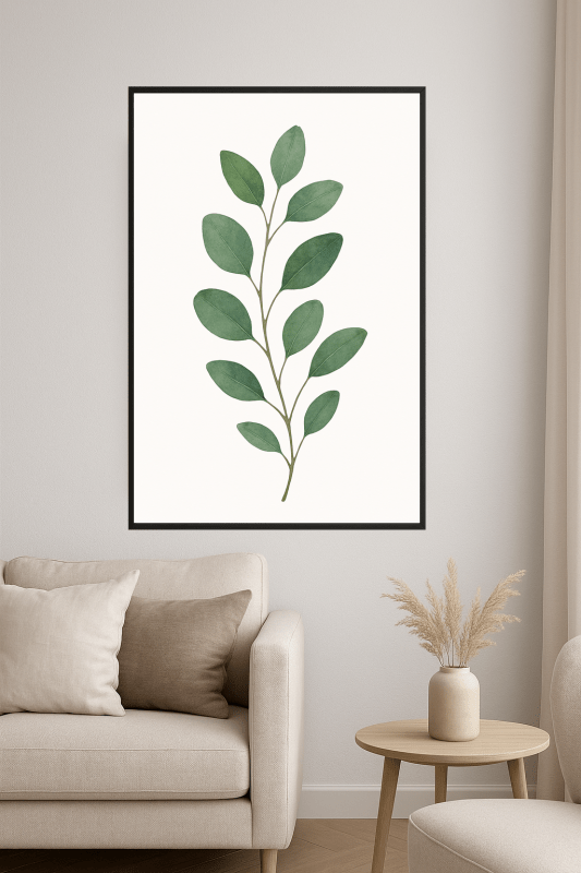 Dekoracja Gałązki Eukaliptusa - CasaNookDecor