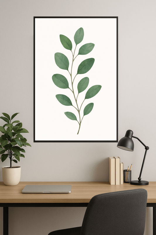 Dekoracja Gałązki Eukaliptusa - CasaNookDecor