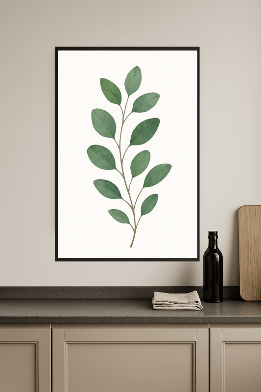 Dekoracja Gałązki Eukaliptusa - CasaNookDecor