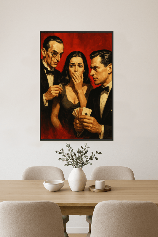 Dramatyczne Napięcie w Sztuce - CasaNookDecor
