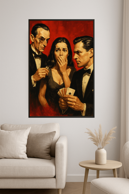 Dramatyczne Napięcie w Sztuce - CasaNookDecor
