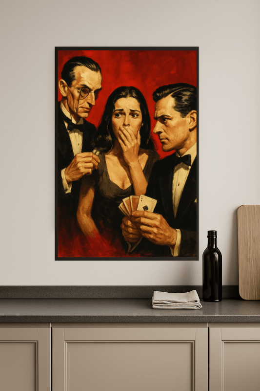 Dramatyczne Napięcie w Sztuce - CasaNookDecor