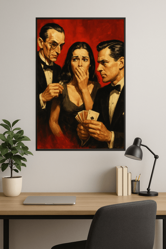 Dramatyczne Napięcie w Sztuce - CasaNookDecor