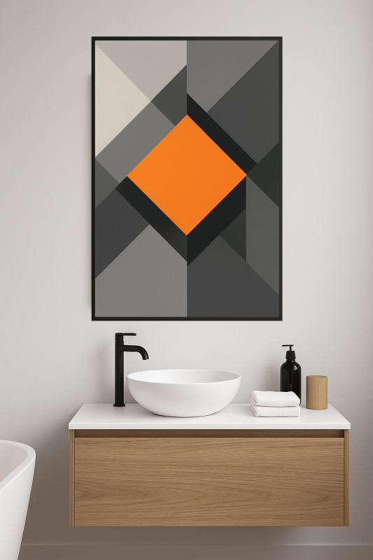 Druk Sztuki Geometrycznej - CasaNookDecor