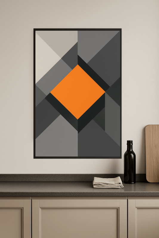 Druk Sztuki Geometrycznej - CasaNookDecor