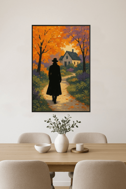 Druk Sztuki Ścieżki Jesiennej - CasaNookDecor
