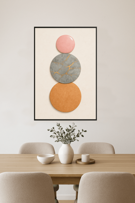 Druk Sztuki w Marmurowym Kole - CasaNookDecor