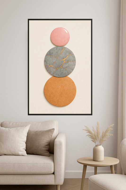 Druk Sztuki w Marmurowym Kole - CasaNookDecor