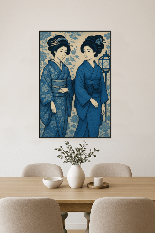 Druk Utagawy Kuniyoshiego - CasaNookDecor