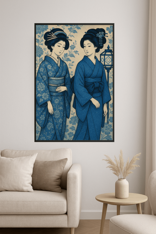 Druk Utagawy Kuniyoshiego - CasaNookDecor