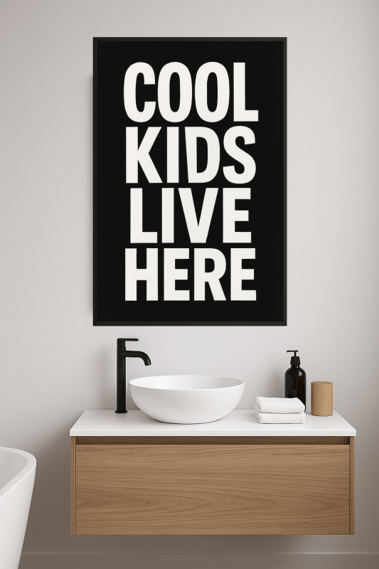 Fajni Ludzie Mieszkają Tutaj - CasaNookDecor