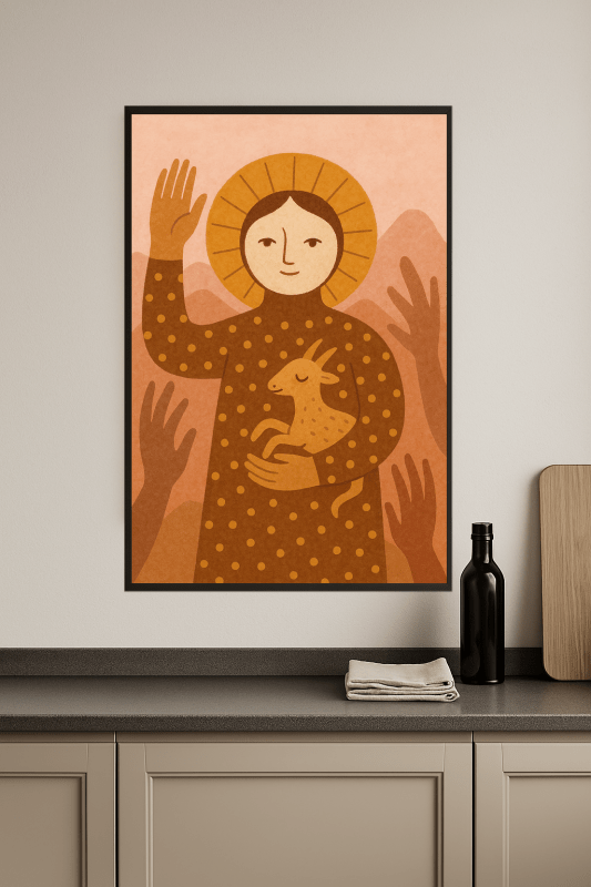 Figuralna Grafika Sztuki w Stylu Fantazyjnym - CasaNookDecor