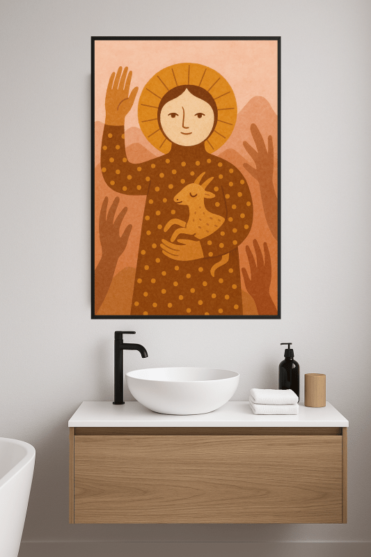 Figuralna Grafika Sztuki w Stylu Fantazyjnym - CasaNookDecor