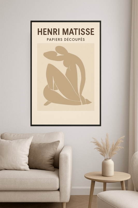 Henri Matisse Druk Artystyczny Papiers Découpés - CasaNookDecor