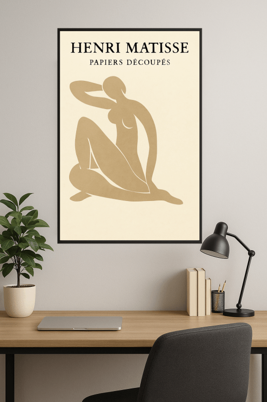 Henri Matisse: Wycinanki - CasaNookDecor