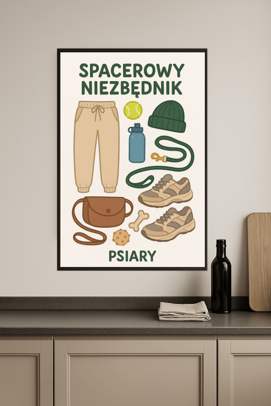 Ilustracja Niezbędników na Zewnątrz - CasaNookDecor