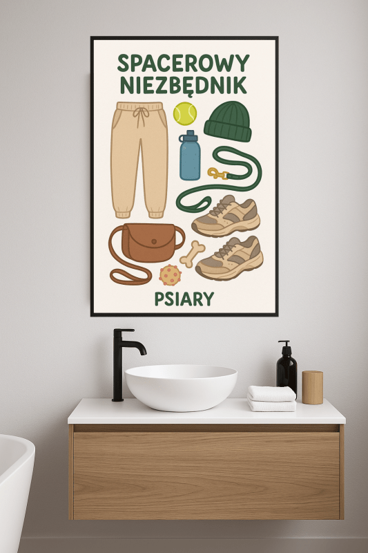 Ilustracja Niezbędników na Zewnątrz - CasaNookDecor