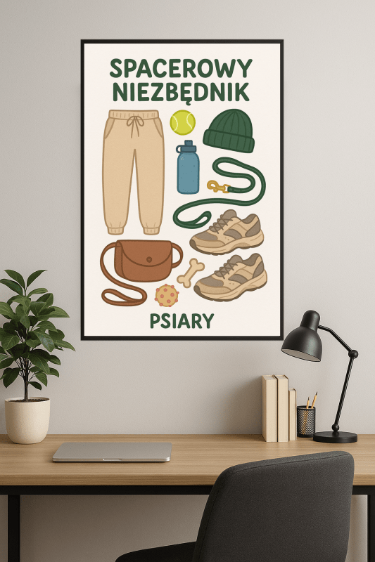 Ilustracja Niezbędników na Zewnątrz - CasaNookDecor