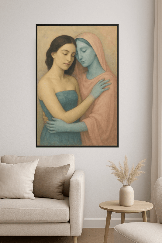 Intymny Uścisk - Praca Artystyczna - CasaNookDecor