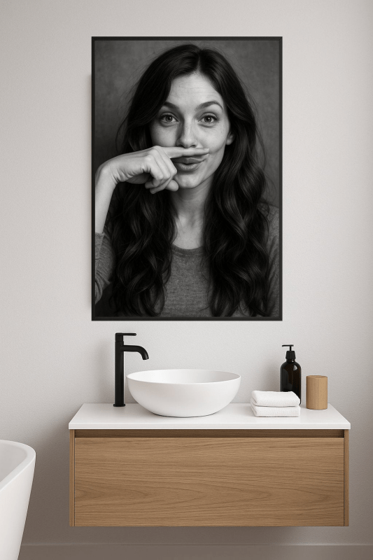 Kapryśny Portret Kobiety - CasaNookDecor