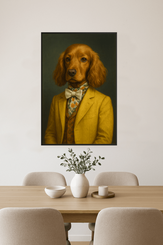 Kapryśny Portret Psa - CasaNookDecor