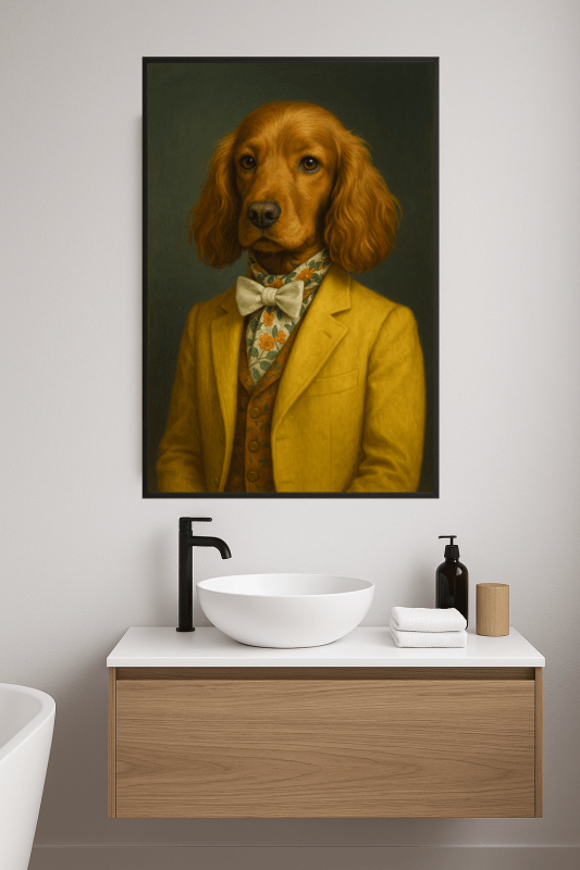 Kapryśny Portret Psa - CasaNookDecor