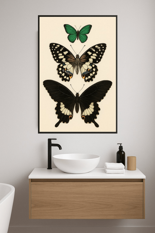 Kolekcja Pionowych Motyli - CasaNookDecor