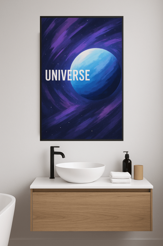 Kosmiczny Plakat Sztuki Wszechświata - CasaNookDecor