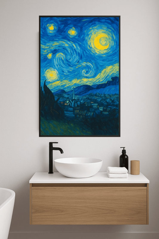 Krajobraz Z Gwiazdami - CasaNookDecor