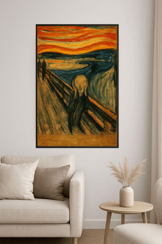 Krzyk - Dzieło Sztuki - CasaNookDecor