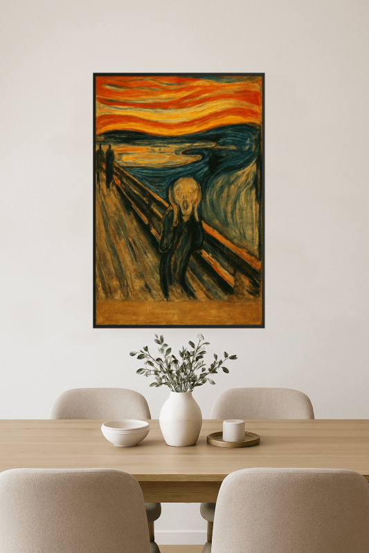 Krzyk - Dzieło Sztuki - CasaNookDecor