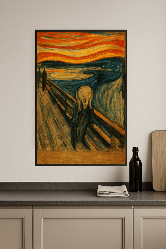 Krzyk - Dzieło Sztuki - CasaNookDecor