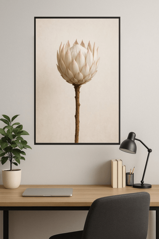 Kwiat Protea Cynaroides - CasaNookDecor