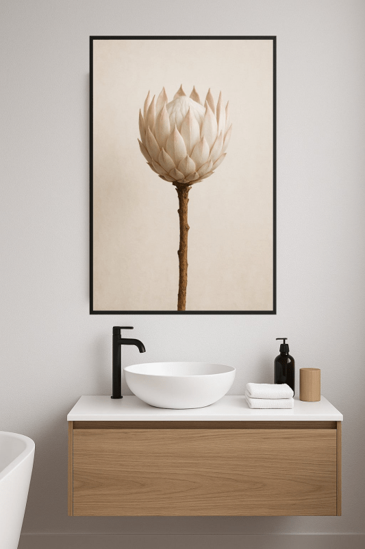 Kwiat Protea Cynaroides - CasaNookDecor