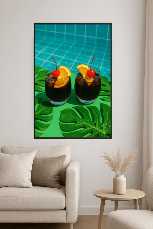 Letnie Napoję w Saint - Tropez - CasaNookDecor