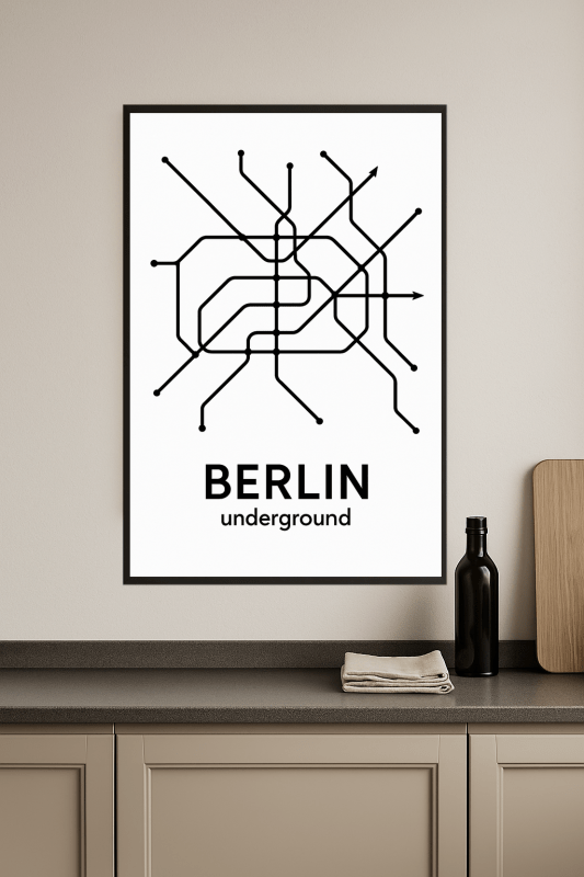 Mapa Metra Berlina - CasaNookDecor